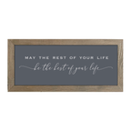 16x7 Thin Oak | Charcoal Canvas