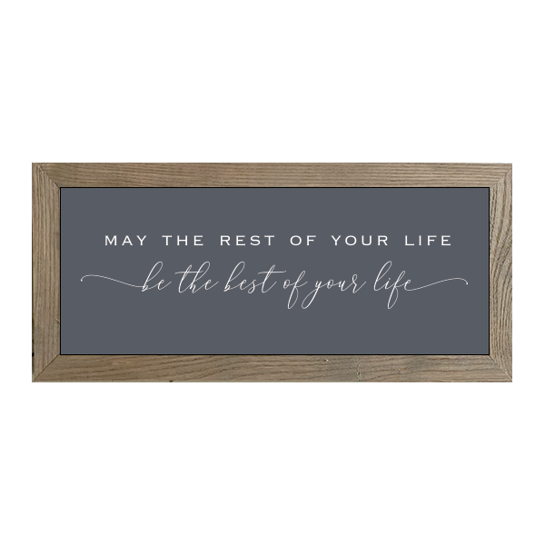 16x7 Thin Oak | Charcoal Canvas