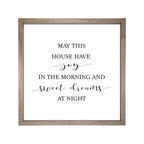 24x24 Thin Oak | White Canvas