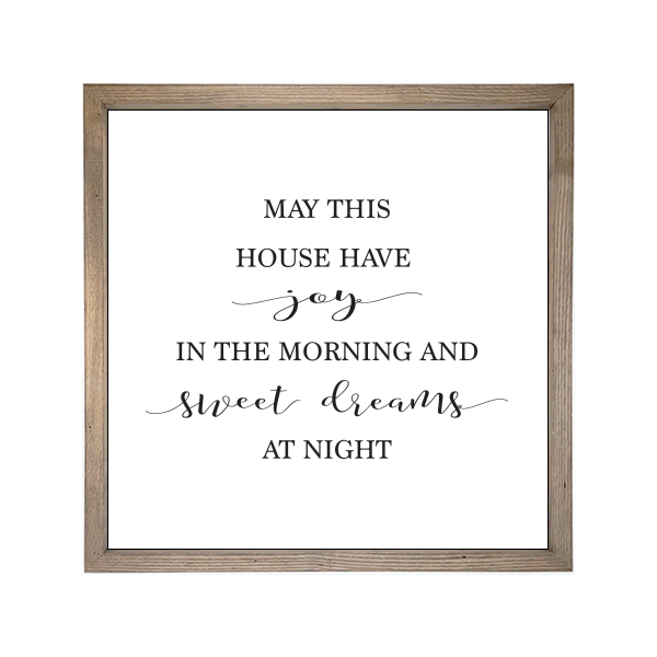 24x24 Thin Oak | White Canvas