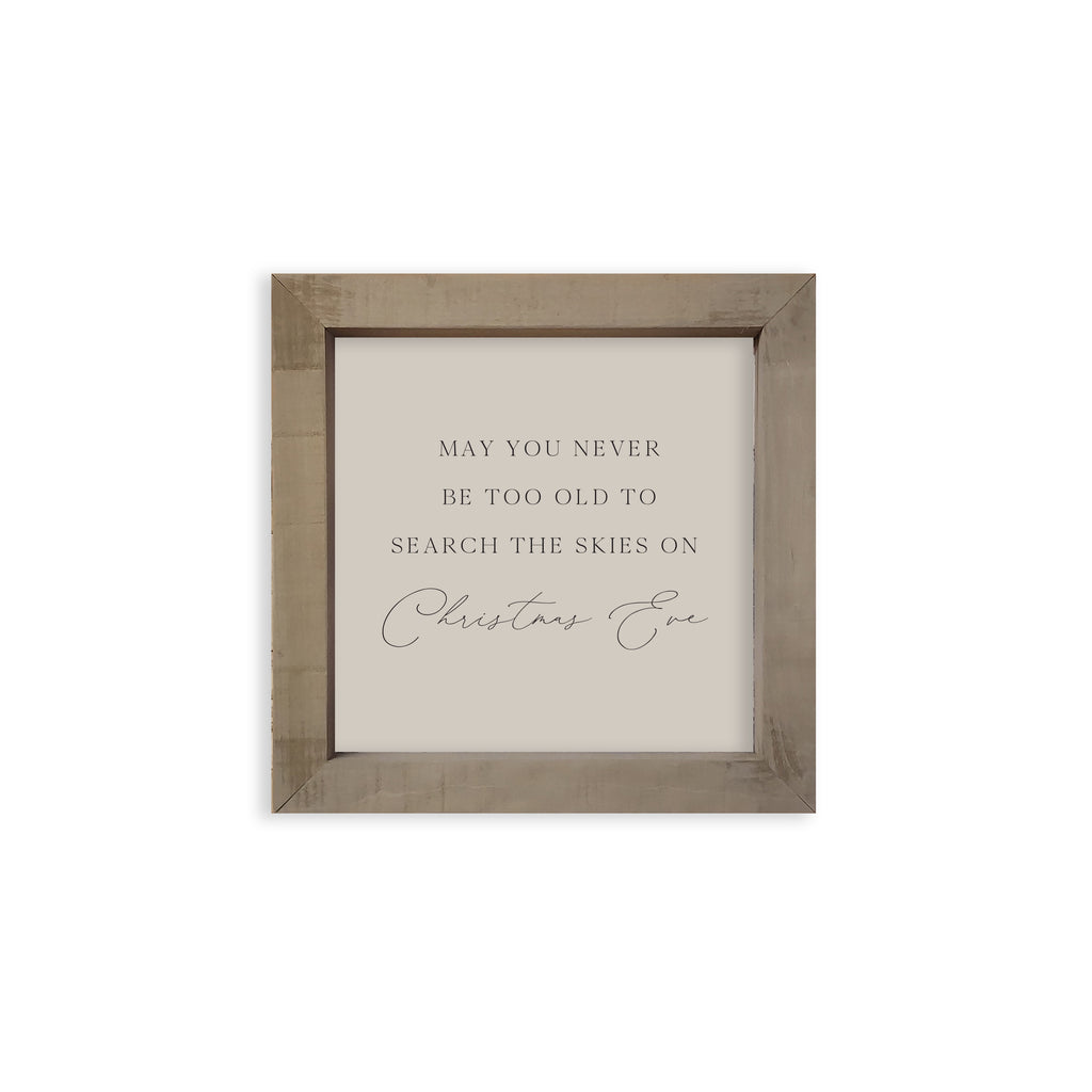 18x18 Thin Timberwood - Holiday