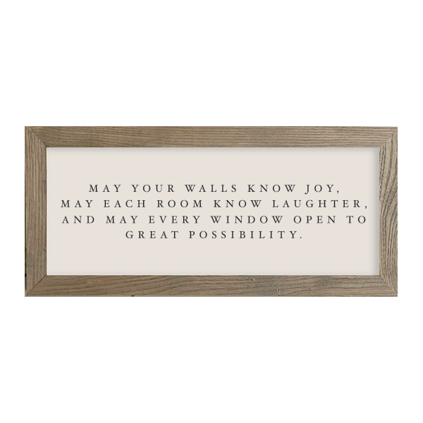 16x7 Thin Oak | Natural Canvas