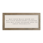 16x7 Thin Oak | Natural Canvas