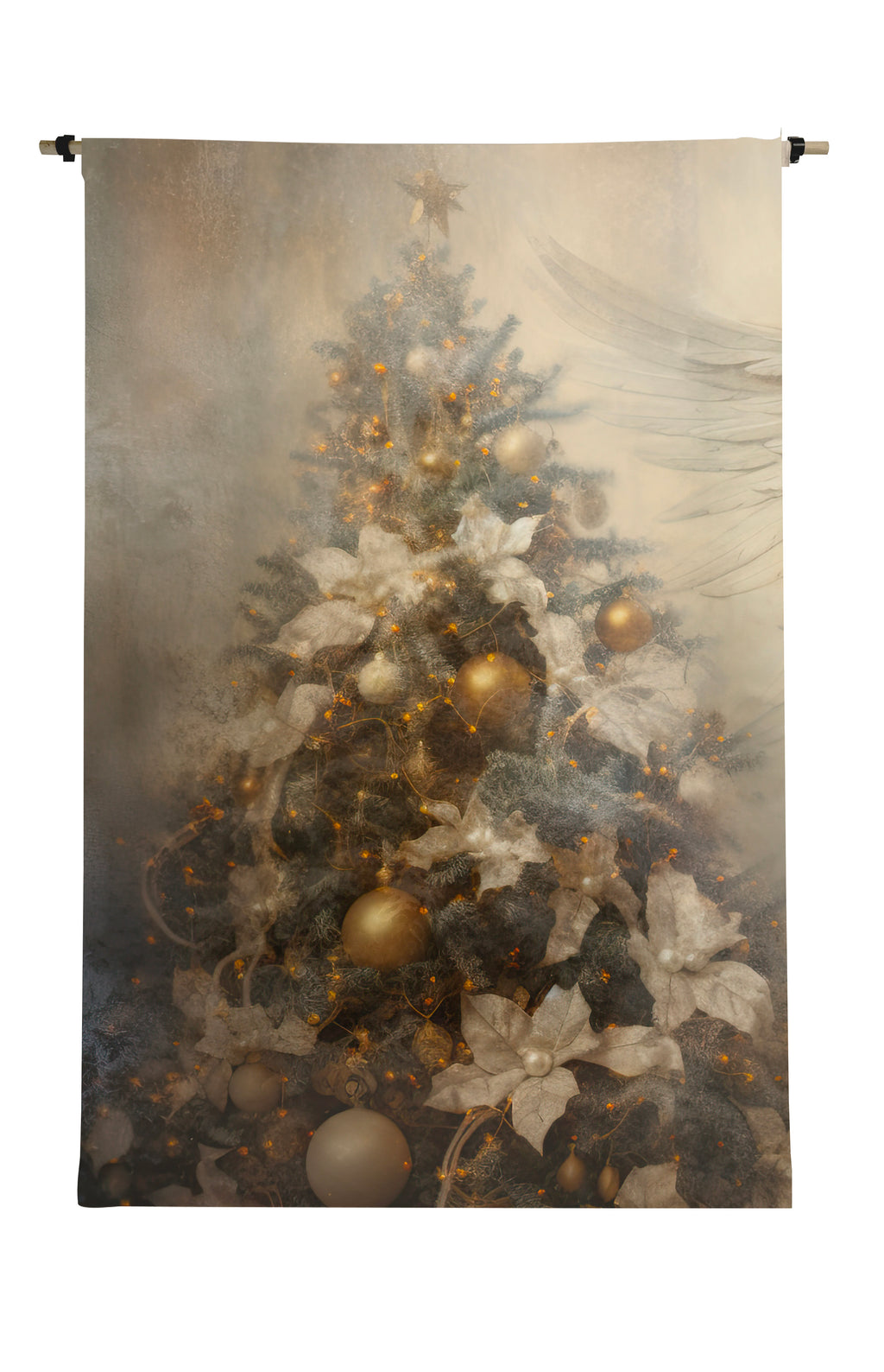 Neutral Christmas Tree Scroll