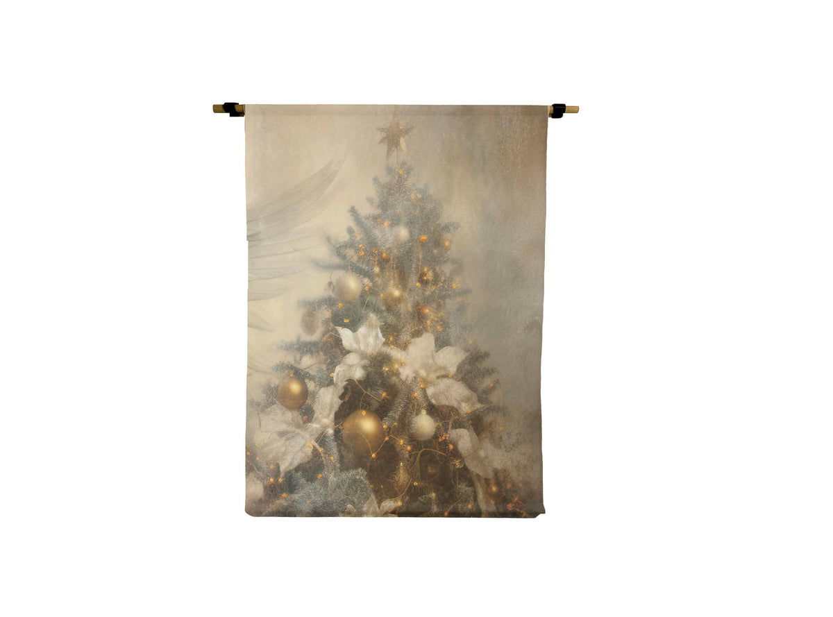 Neutral Christmas Tree Scroll
