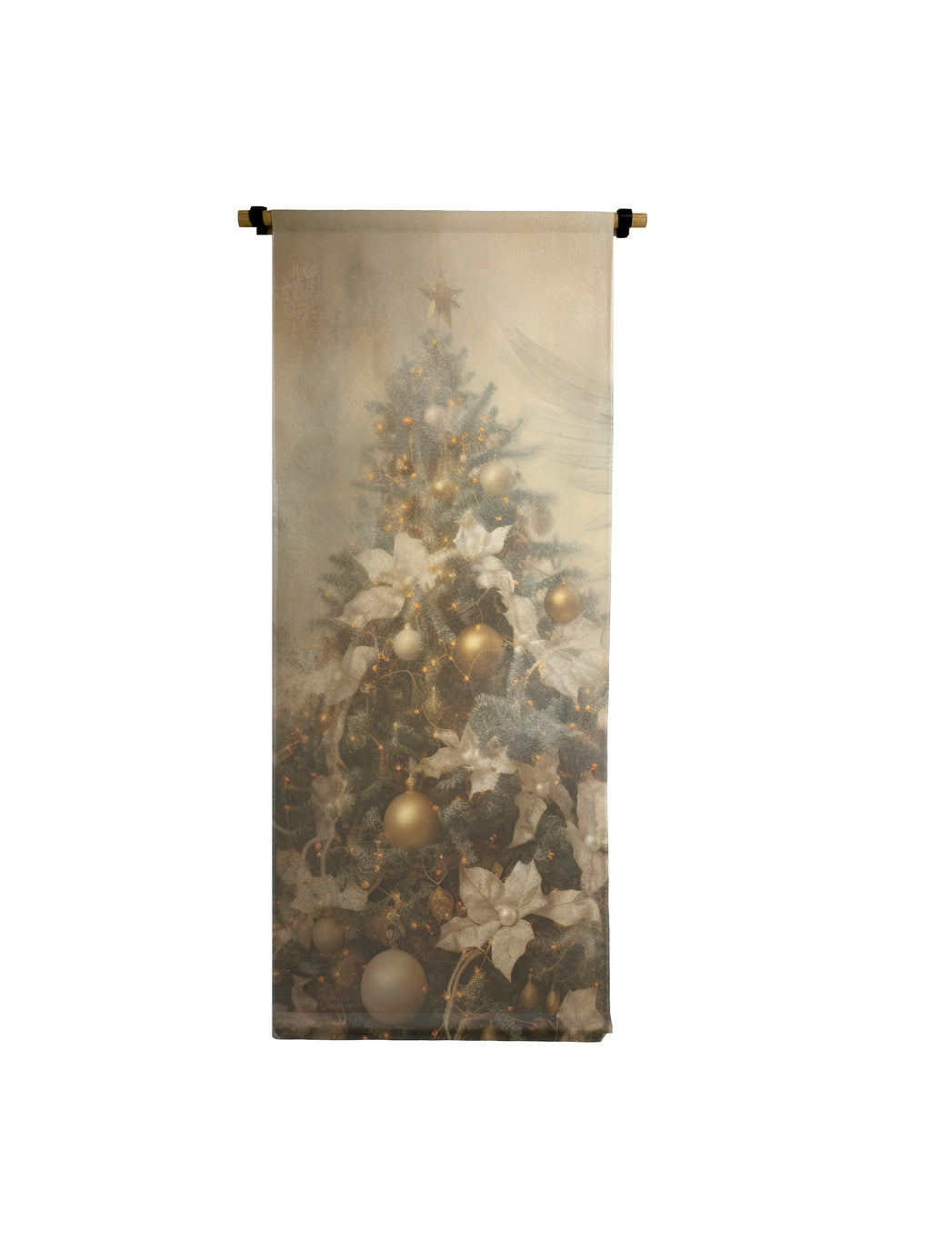 Neutral Christmas Tree Scroll