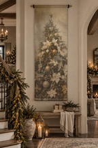 Neutral Christmas Tree Scroll