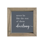 8x8 Thin Oak | Charcoal Canvas