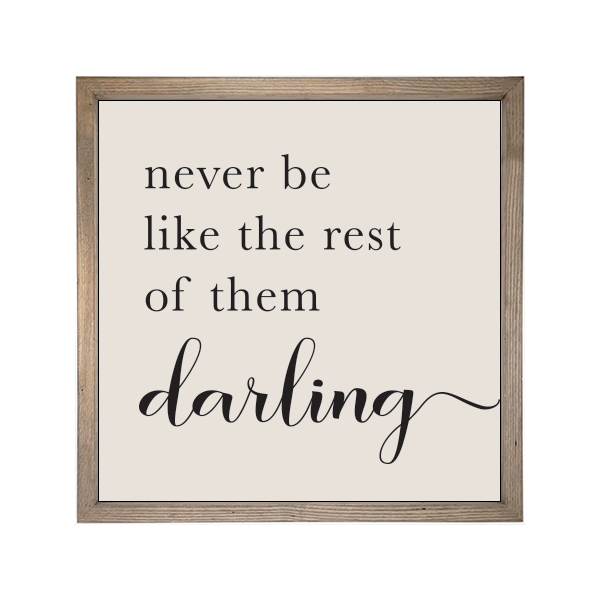 24x24 Thin Oak | Natural Canvas