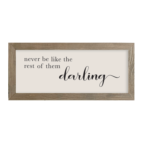 16x7 Thin Oak | Natural Canvas