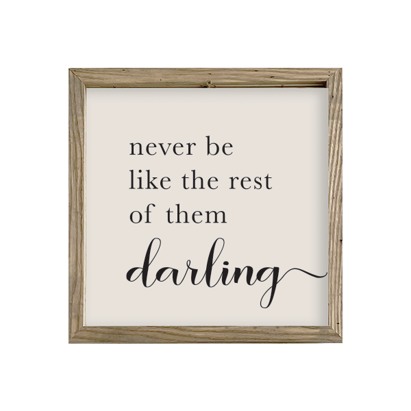 16x16 Thin Oak | Natural Canvas