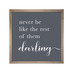 24x24 Thin Oak | Charcoal Canvas