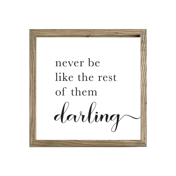 16x16 Thin Oak | White Canvas