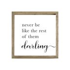 16x16 Thin Oak | White Canvas