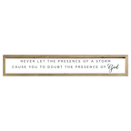 41x7 Thin Oak | White Canvas