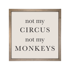 24x24 Thin Oak | Natural Canvas