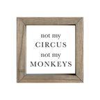 8x8 Thin Oak | White Canvas