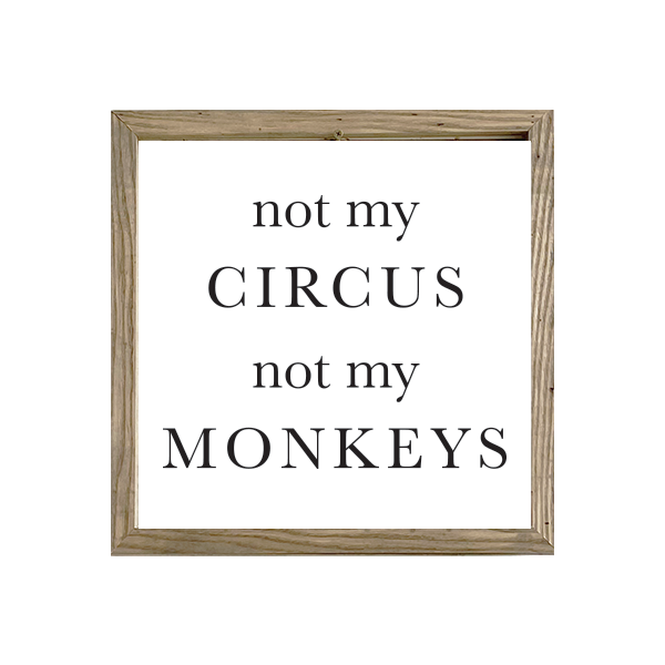 16x16 Thin Oak | White Canvas