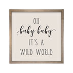 24x24 Thin Oak | Natural Canvas