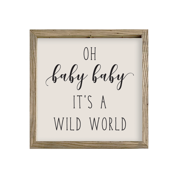 16x16 Thin Oak | Natural Canvas