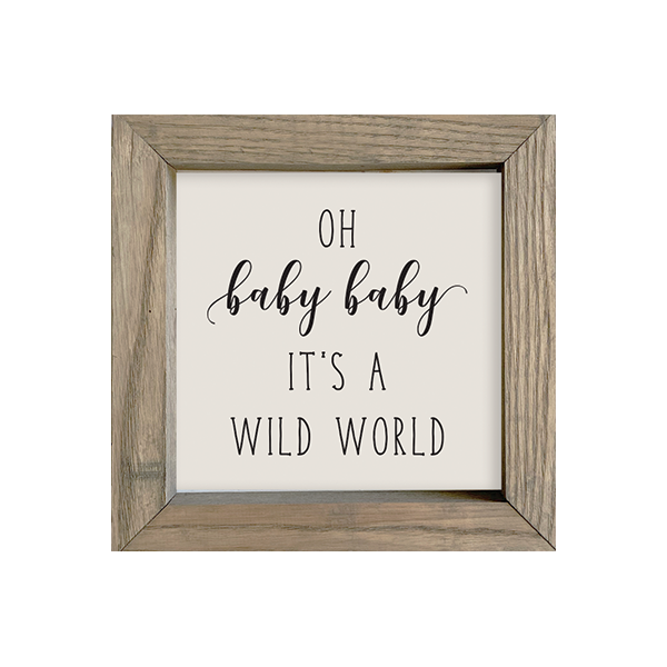 8x8 Thin Oak | Natural Canvas