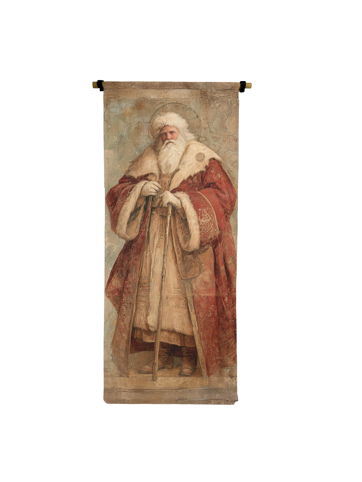 Old World Santa Scroll