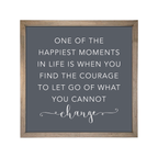 24x24 Thin Oak | Charcoal Canvas