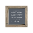 8x8 Thin Oak | Charcoal Canvas