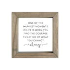 8x8 Thin Oak | White Canvas