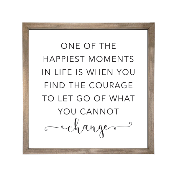 24x24 Thin Oak | White Canvas