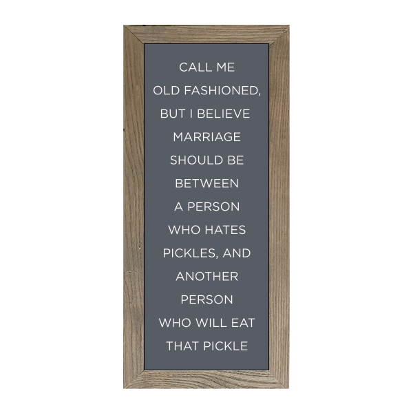 16x7 Thin Oak | Charcoal Canvas