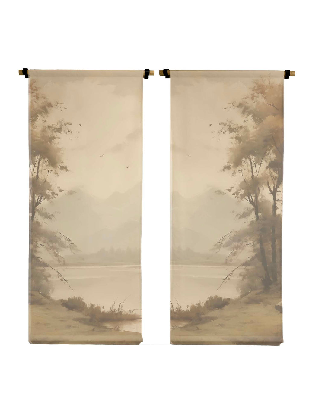 3'x6' Vertical Canvas Scrolls