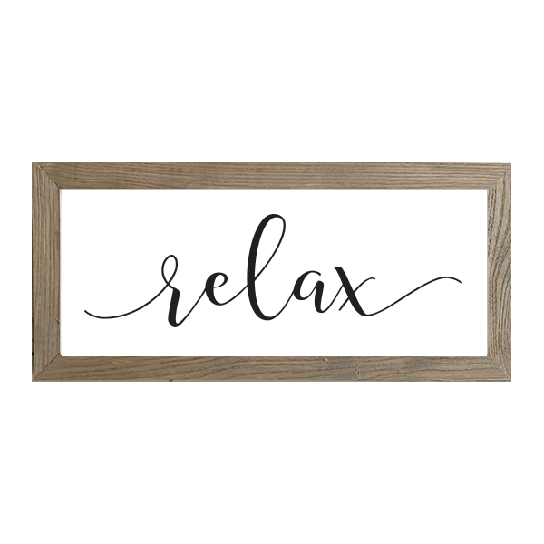 16x7 Thin Oak | White Canvas