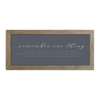 16x7 Thin Oak | Charcoal Canvas