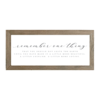 16x7 Thin Oak | White Canvas