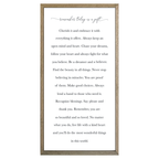 35x18 Thin Oak | White Canvas