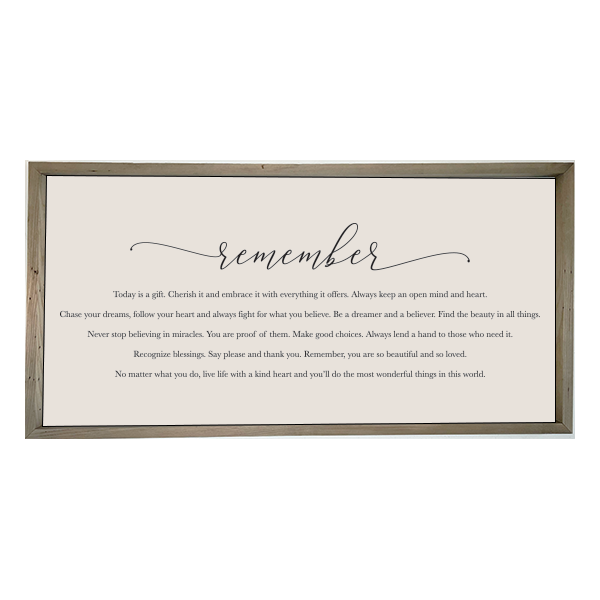 24x48 Thin Oak | Natural Canvas