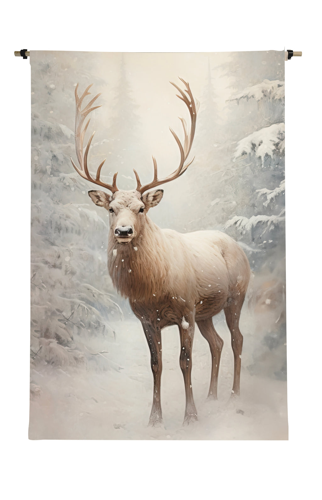 Reindeer Scroll