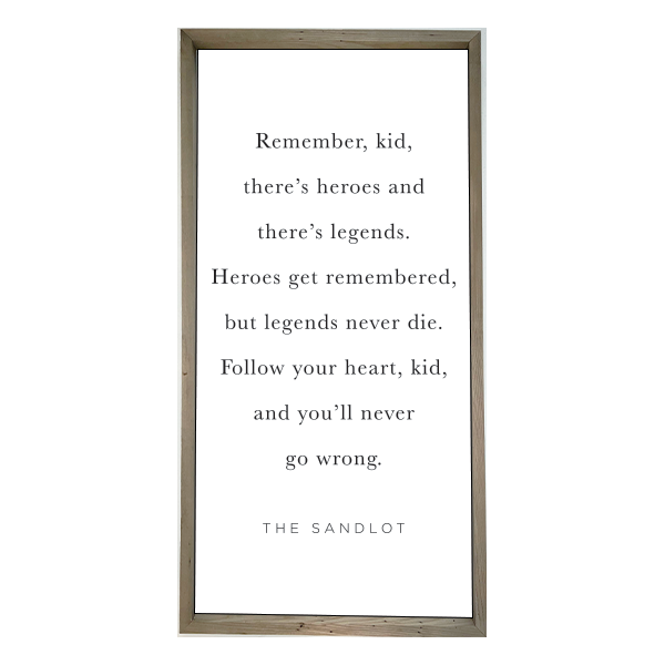 24x48 Thin Oak | White Canvas