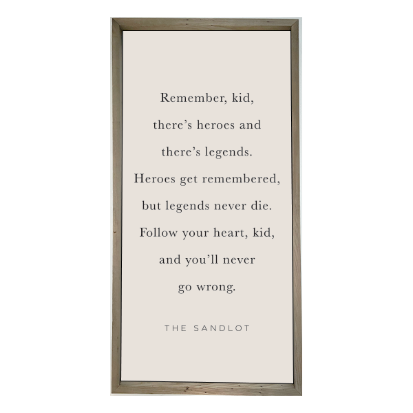 24x48 Thin Oak | Natural Canvas