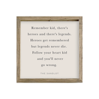 16x16 Thin Oak | Natural Canvas