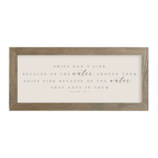 16x7 Thin Oak | Natural Canvas