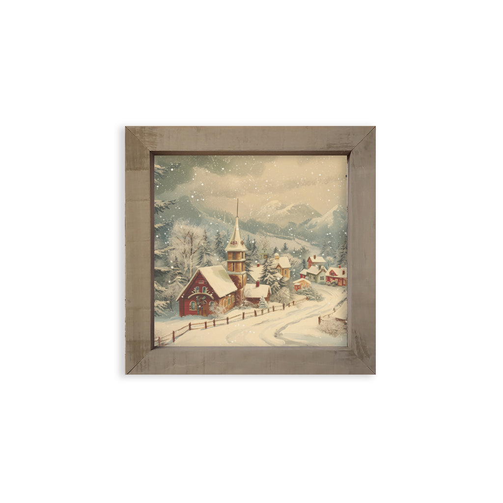 18x18 Thin Timberwood - Holiday