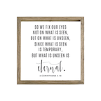 16x16 Thin Oak | White Canvas