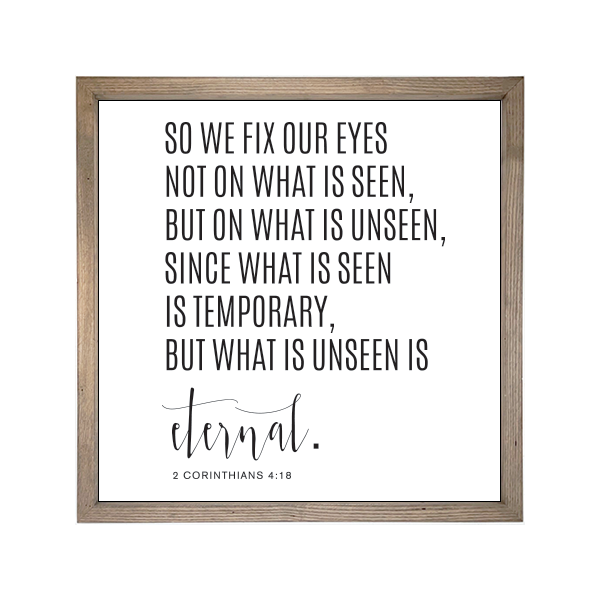 24x24 Thin Oak | White Canvas