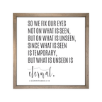 24x24 Thin Oak | White Canvas