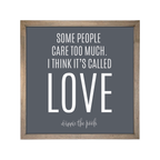 24x24 Thin Oak | Charcoal Canvas