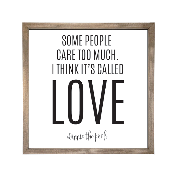 24x24 Thin Oak | White Canvas