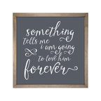 24x24 Thin Oak | Charcoal Canvas