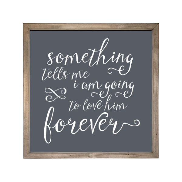 24x24 Thin Oak | Charcoal Canvas